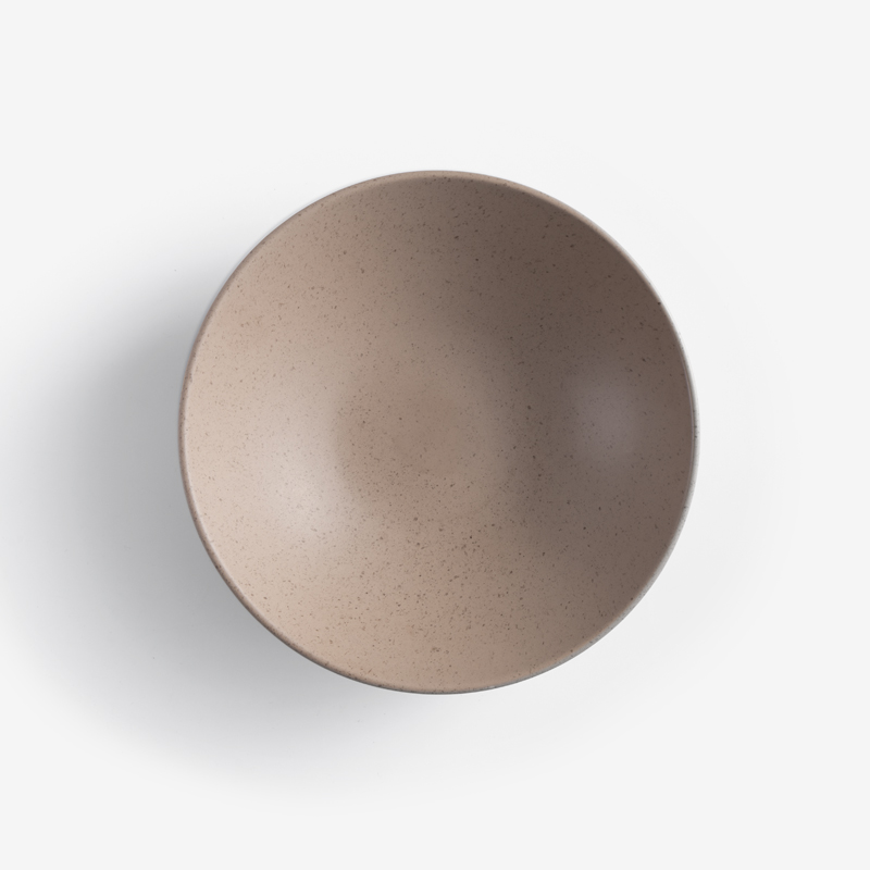 Matte 21cm Ceramic Plate | Brown_1