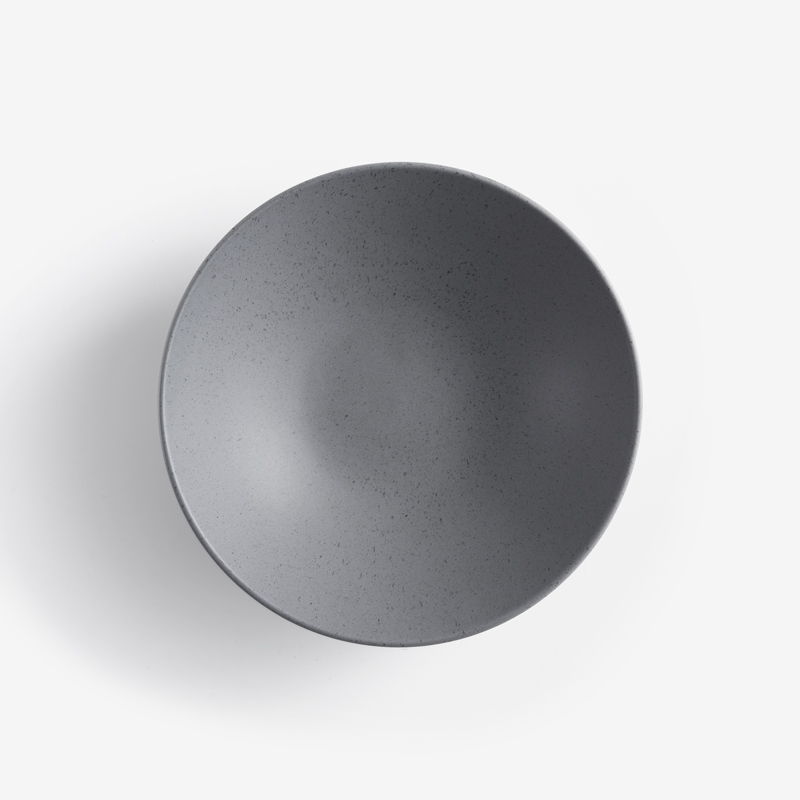 Matte 21cm Ceramic Plate | Gray_1