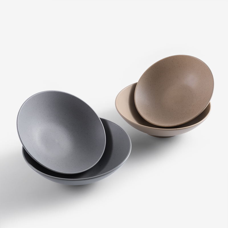 Matte 21cm Ceramic Plate | Gray_3