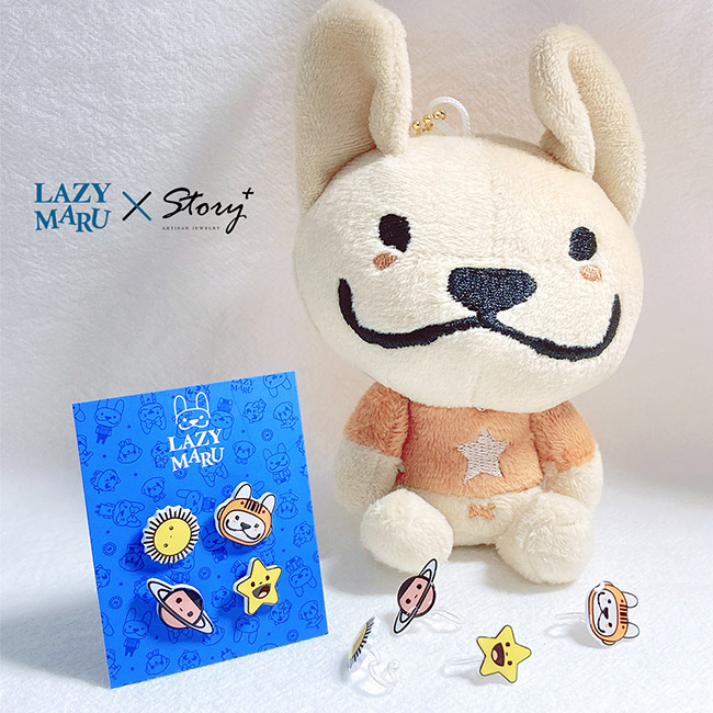 法鬥LazyMaru 10週年系列-太空造型耳環_2