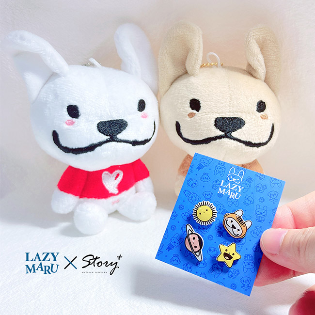 法鬥LazyMaru 10週年系列-太空造型耳環_4
