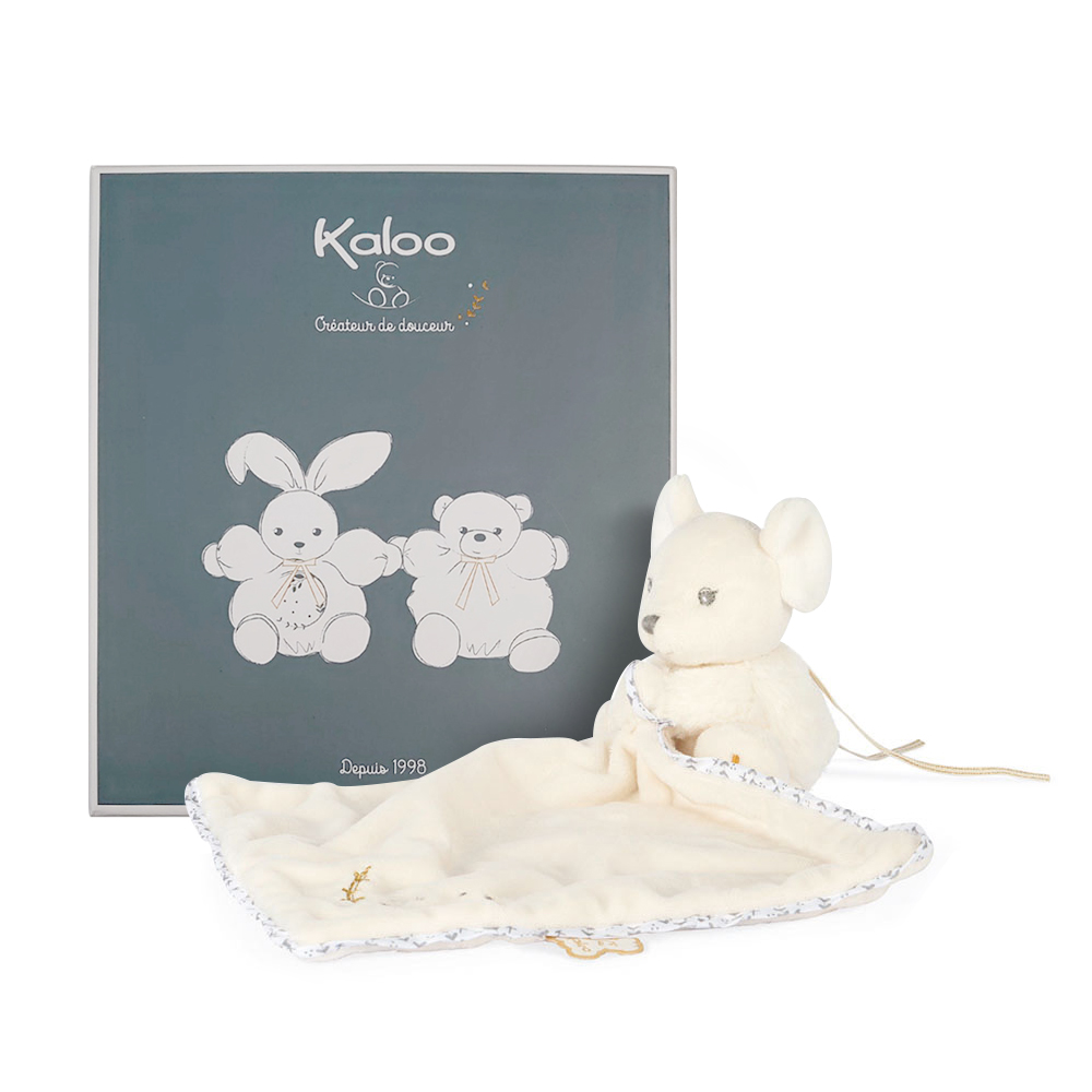 Kaloo Perle 小花老鼠安撫巾
