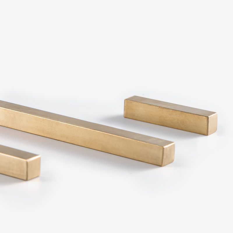 WAGA Matte 8cm Rectangular Prism Copper Chopstick Rest_0