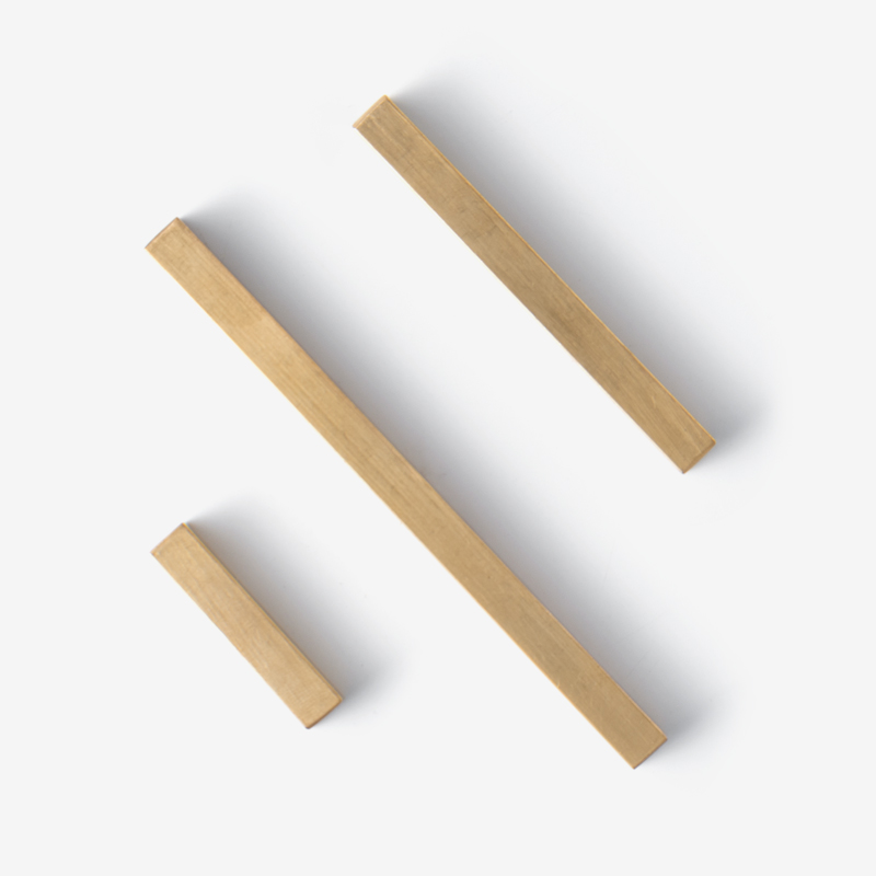 WAGA Matte 8cm Rectangular Prism Copper Chopstick Rest_2