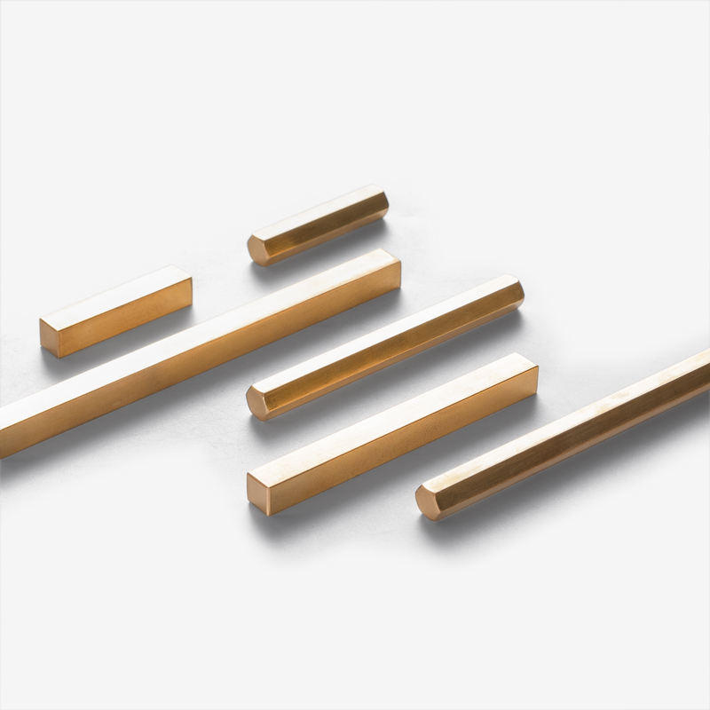 WAGA Matte 8cm Rectangular Prism Copper Chopstick Rest_3