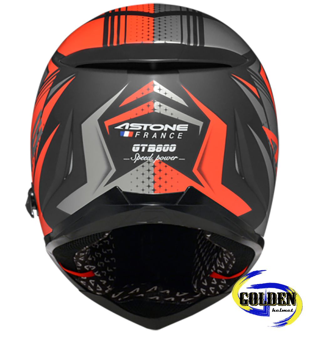 【火熱預購】Astone GTB800 AO11 平光黑紅 全罩式安全帽 (內藏墨鏡)【預購商品配合原廠出貨/此商品非現貨如有急用請勿訂購】_4