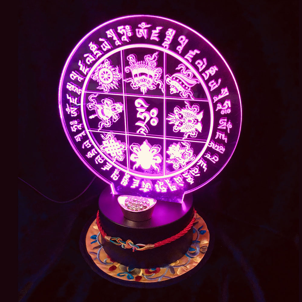 招財八吉祥LED開運燈－【招財、淨化、補運】_0