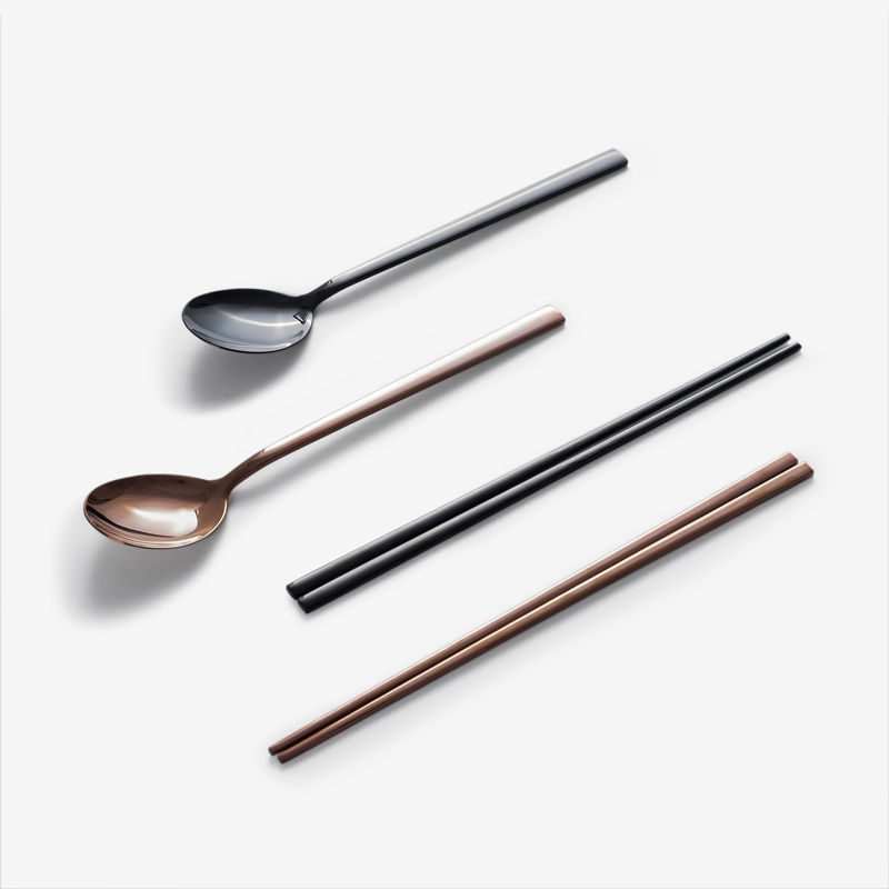 WAGA Korean 21cm Stainless Steel Spoon | Gold_3