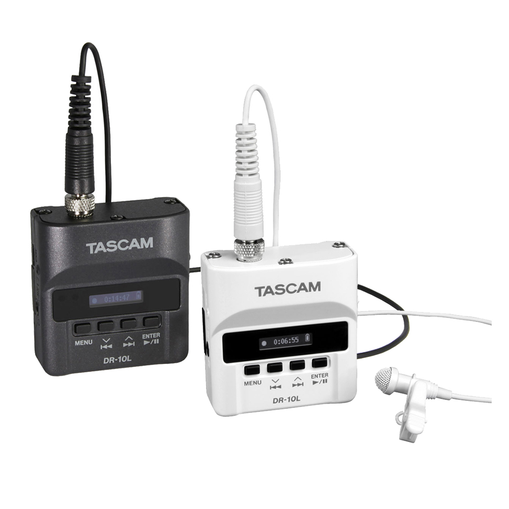 【TASCAM】線性PCM 錄音機 迷你MIC  DR-10L 黑 公司貨_1