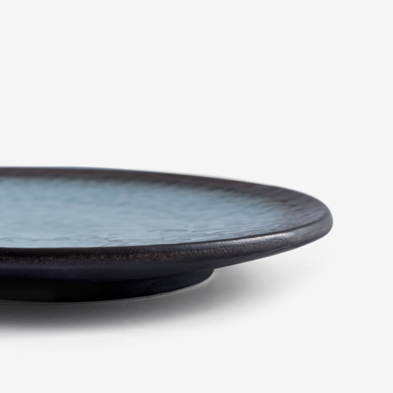 WAGA 松綠海潮  15.5cm 厚邊陶瓷盤︱單品_3