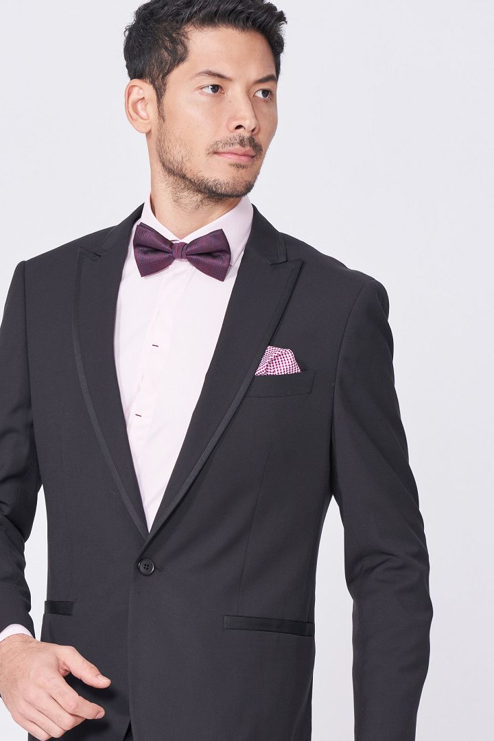 SST&C #Online Exclusive  Black Slim-Fitting Evening Clothes | 0112011006  (Outlet)_0