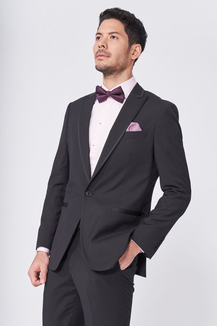 SST&C #Online Exclusive  Black Slim-Fitting Evening Clothes | 0112011006  (Outlet)_1