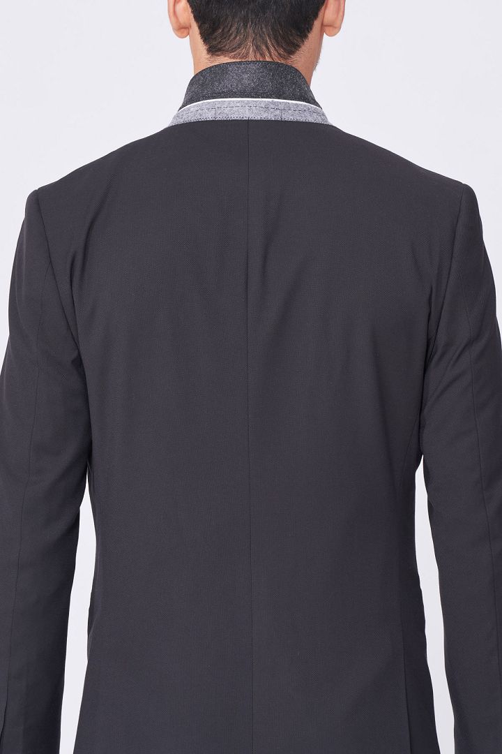 SST&C #Online Exclusive  Black Slim-Fitting Evening Clothes | 0112011006  (Outlet)_9