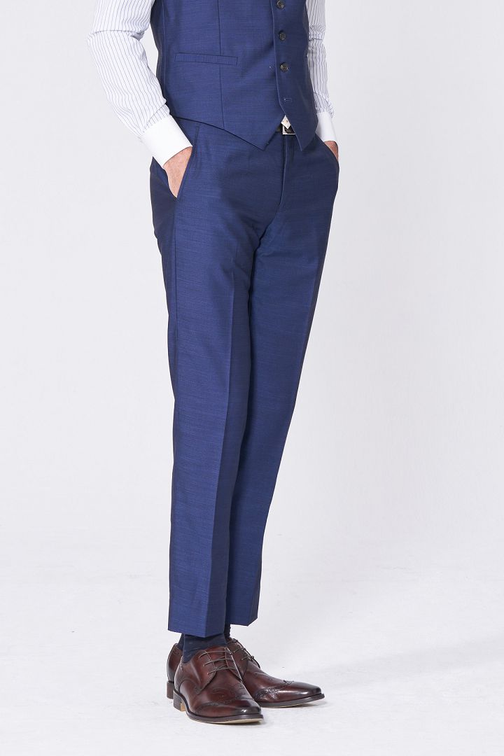 SST&C #Online Exclusive  Navy Slim Fit Suit Trousers | 0212011001  (Outlet)_1