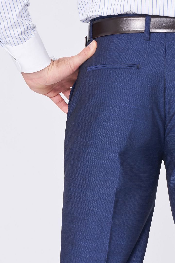SST&C #Online Exclusive  Navy Slim Fit Suit Trousers | 0212011001  (Outlet)_7