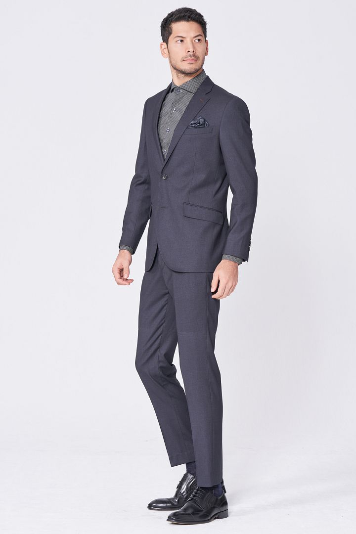 SST&C #Online Exclusive  Gray Slim Fit Suit Jacket | 0112101002  (Outlet)_5
