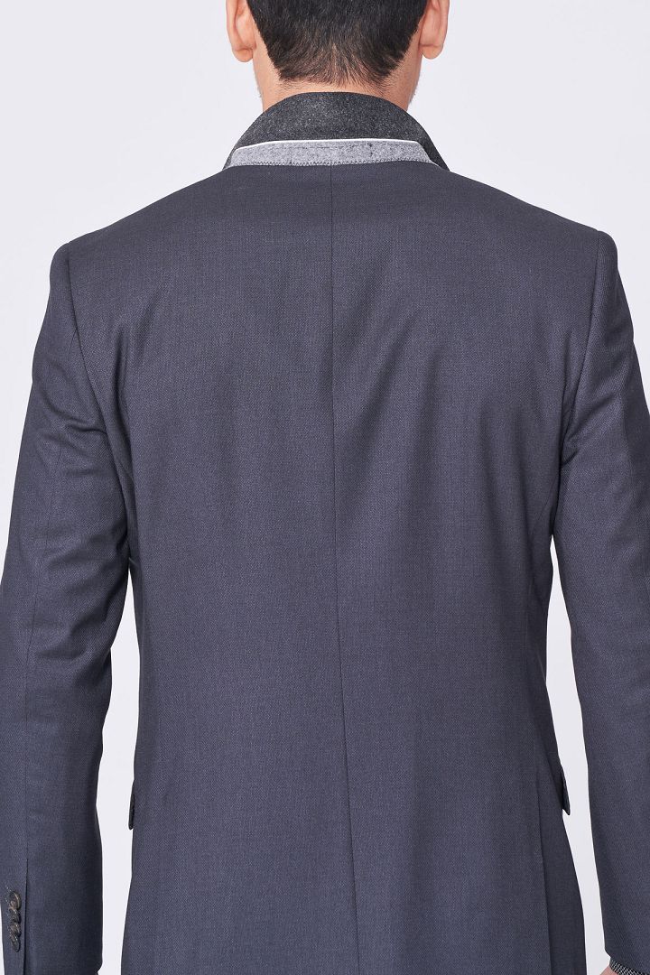 SST&C #Online Exclusive  Gray Slim Fit Suit Jacket | 0112101002  (Outlet)_9