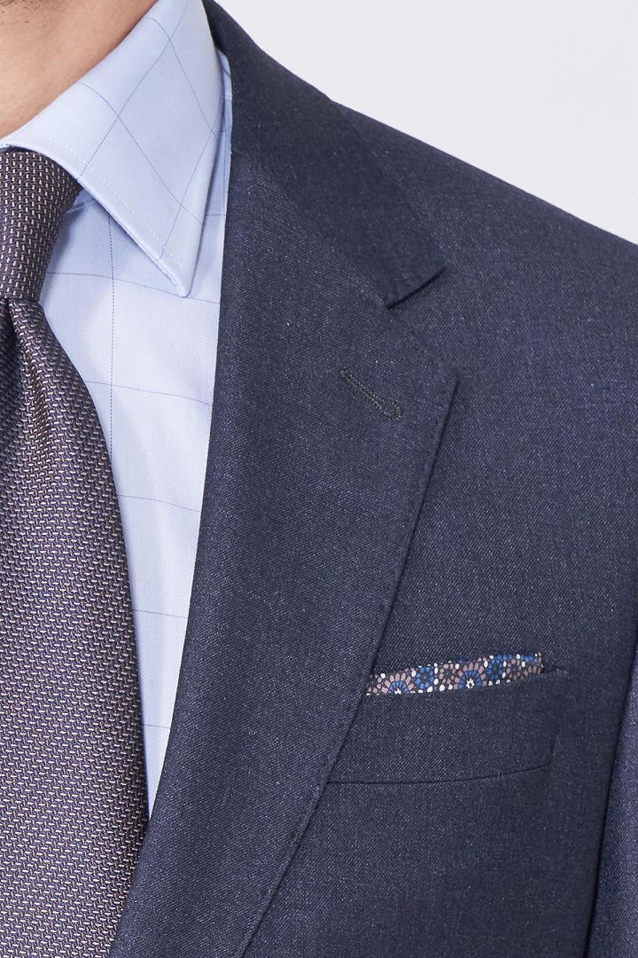 SST&C Silver Gray Slim Fit Suit Jacket | 0112101003  (Outlet)_7