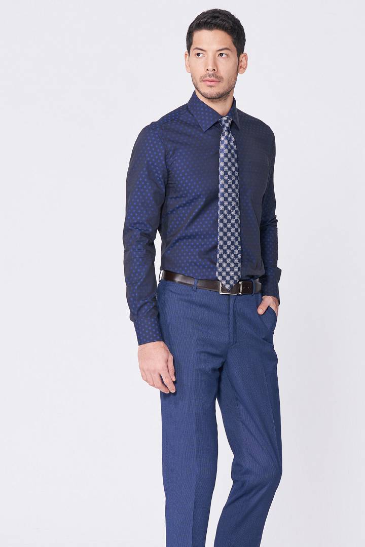 SST&C Mixed Blue Shirt | 0312012003  (Outlet)_0