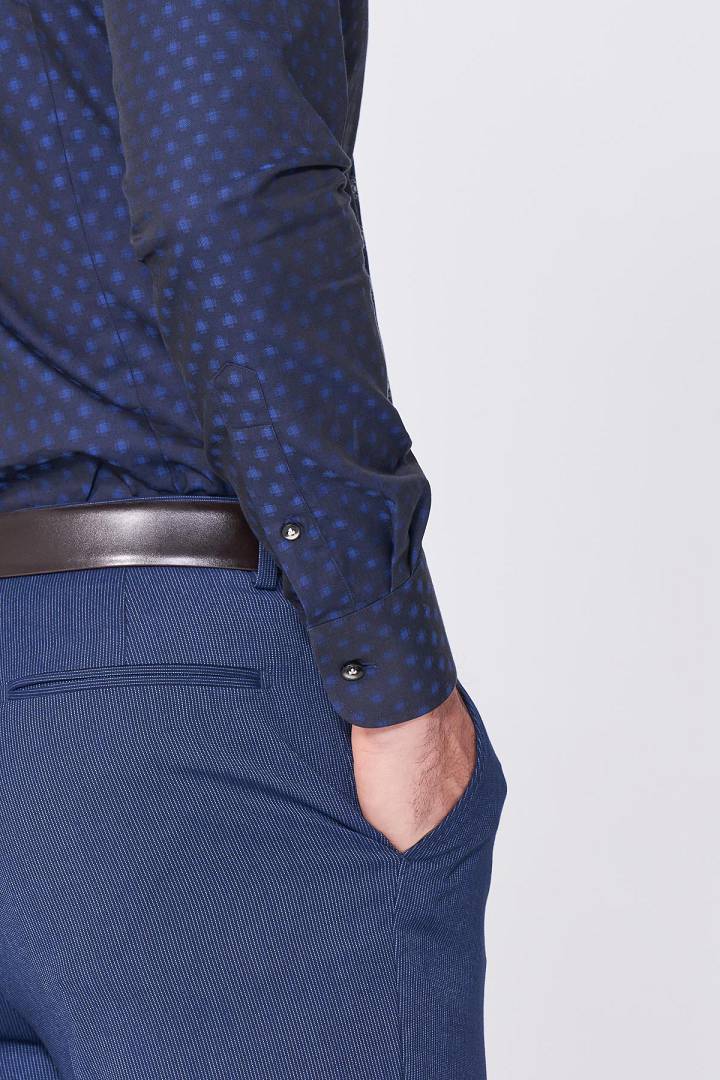SST&C Mixed Blue Shirt | 0312012003  (Outlet)_7