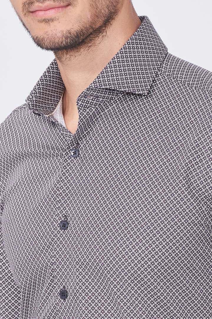 SST&C #Online Exclusive  Geometric Print Shirt | 0312101004  (Outlet)_4