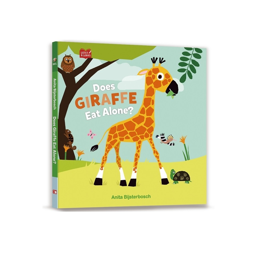 Listen & Learn Series.Does Giraffe Eat Alone?(附美籍教師朗讀MP3) | 拾書所