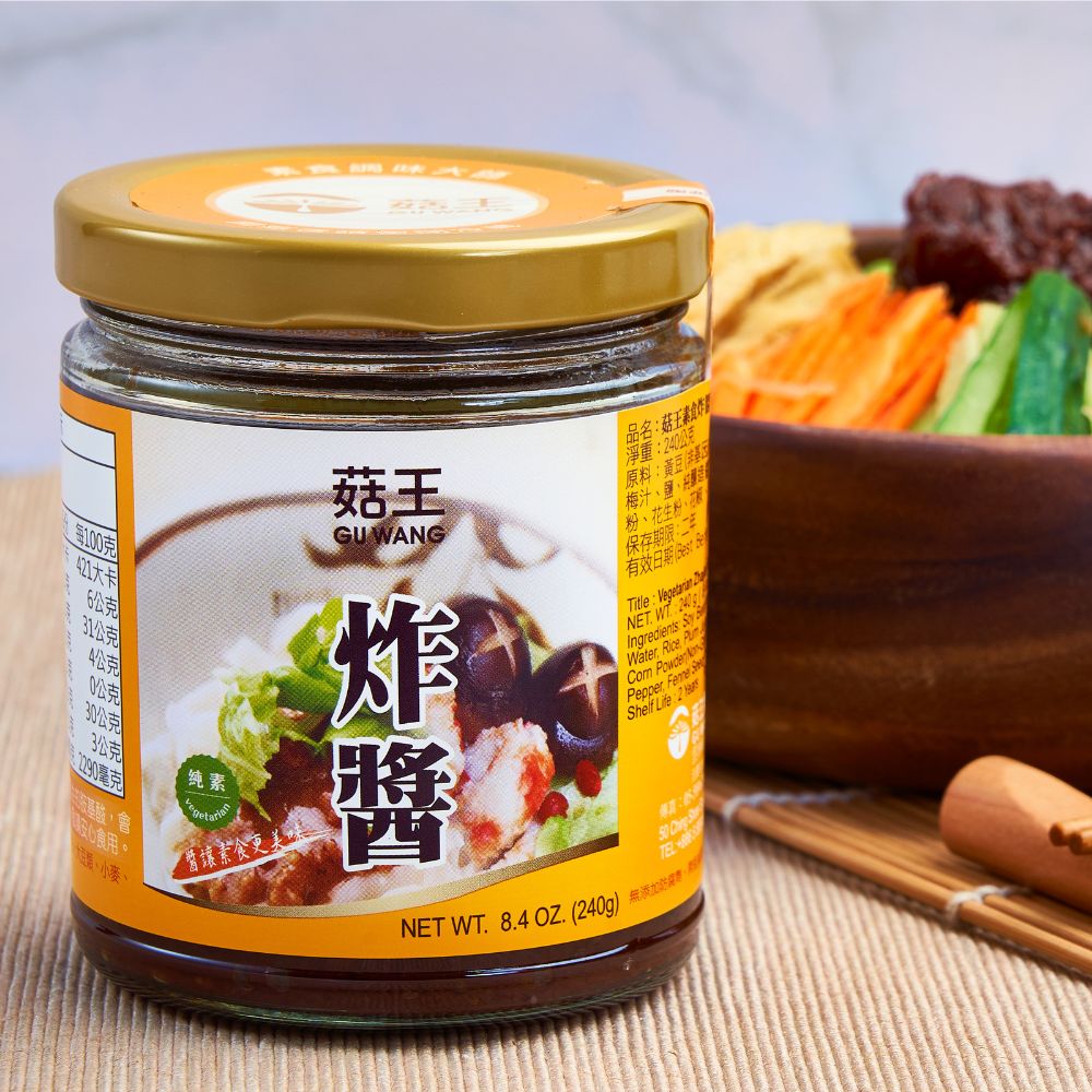 【菇王食品】素食炸醬 240g_0
