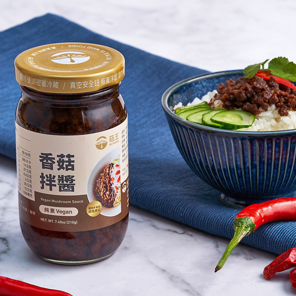 【菇王食品】香菇拌醬 210g_0