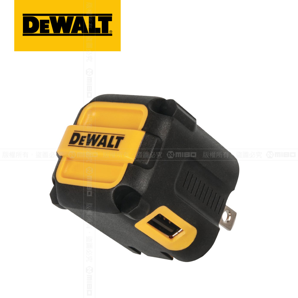 2孔 USB 電源供應器 家充【DXMA1310849】【DEWALT 得偉】_0