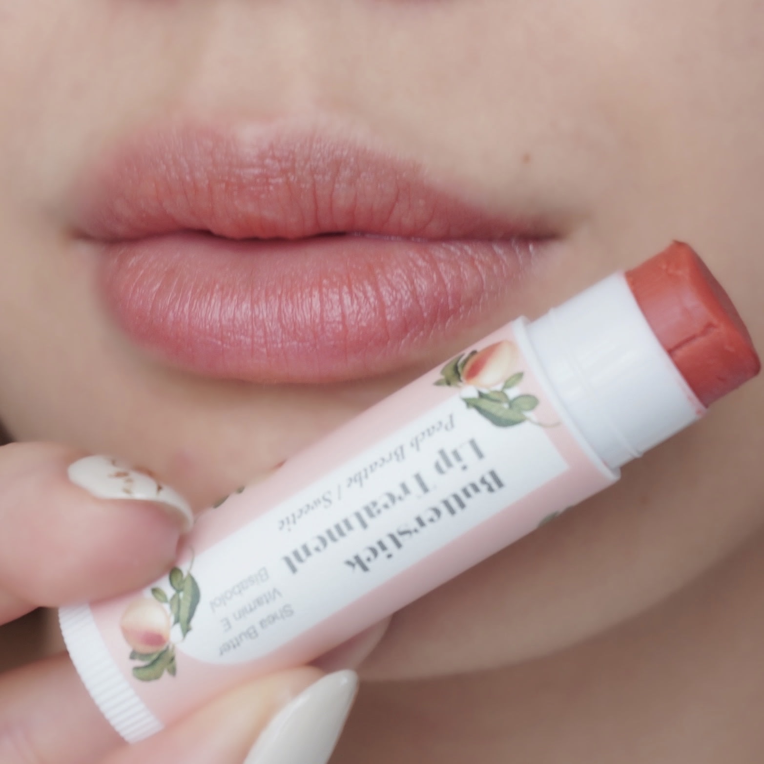 『有機乳油木果 』奶油護唇膏 ( 蜜桃甜心) Butterstick Lip TreatmentPeach Breathe / Sweeite_1