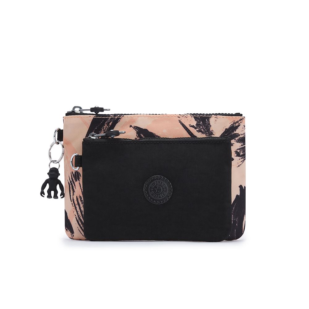 珊瑚花潑墨雙層收納小包 Duo Pouch Kipling