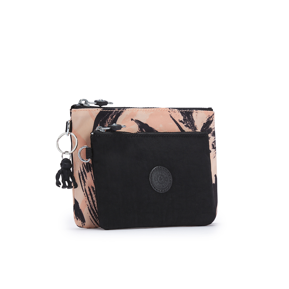 珊瑚花潑墨雙層收納小包 Duo Pouch Kipling