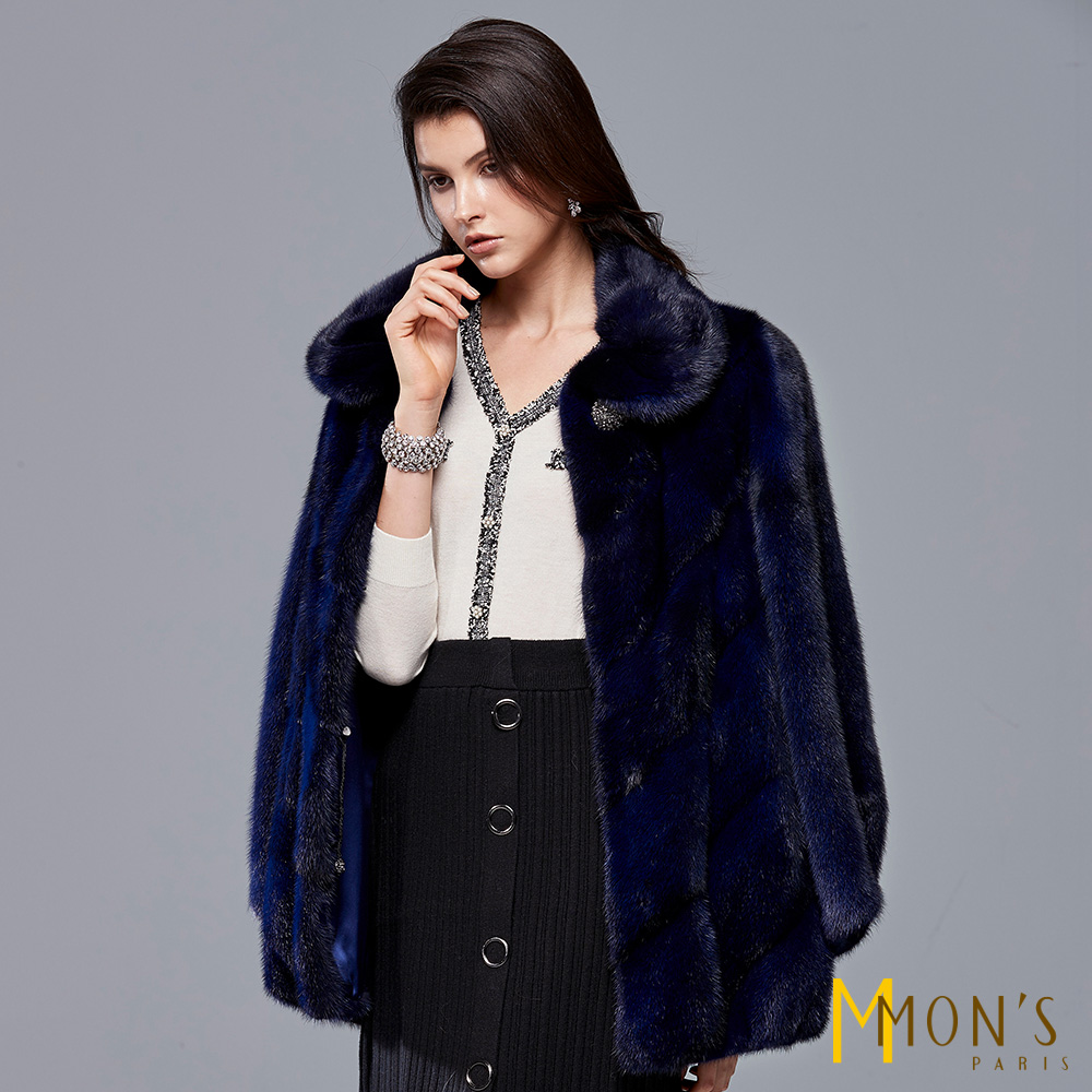 奢華時尚頂級整貂大衣/外套(水貂毛100%)【MON'S 流行服飾】_0
