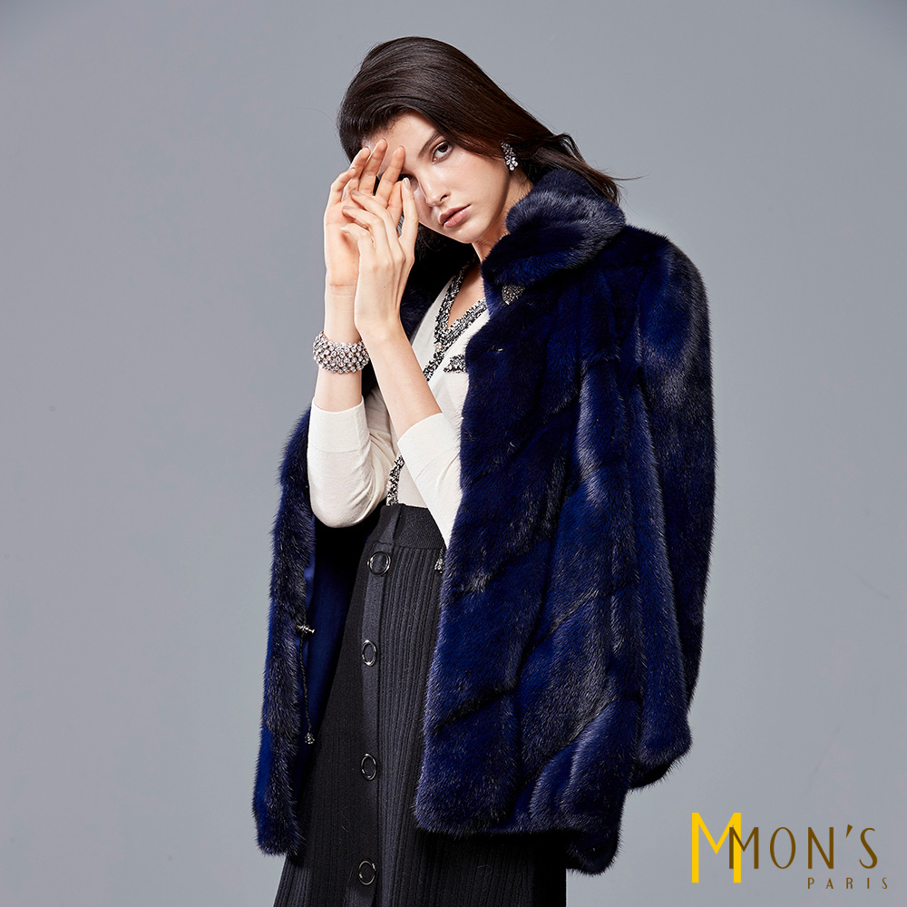 奢華時尚頂級整貂大衣/外套(水貂毛100%)【MON'S 流行服飾】_1