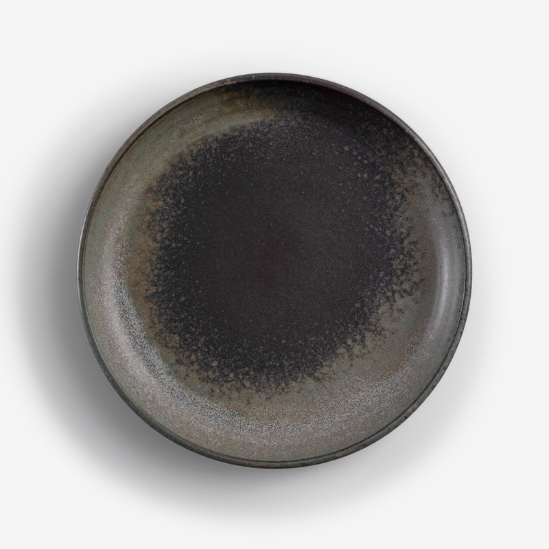 WAGA 灰質地衣 22.5cm 陶瓷圓盤｜單品_1