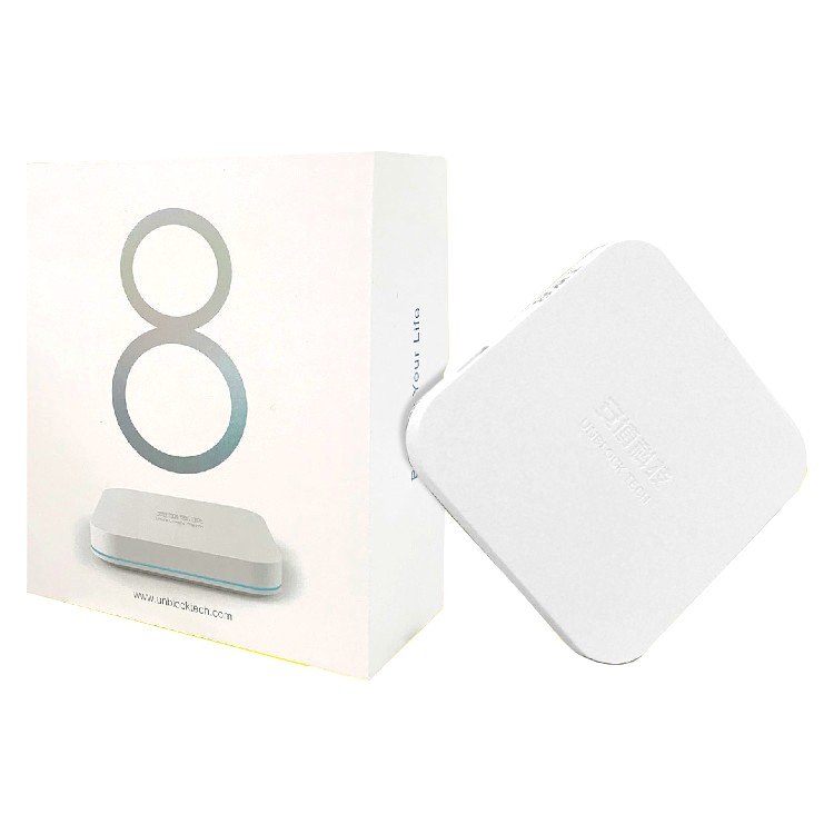 安博盒子第八代 UBOX 8 PRO MAX 純淨版-白色_0