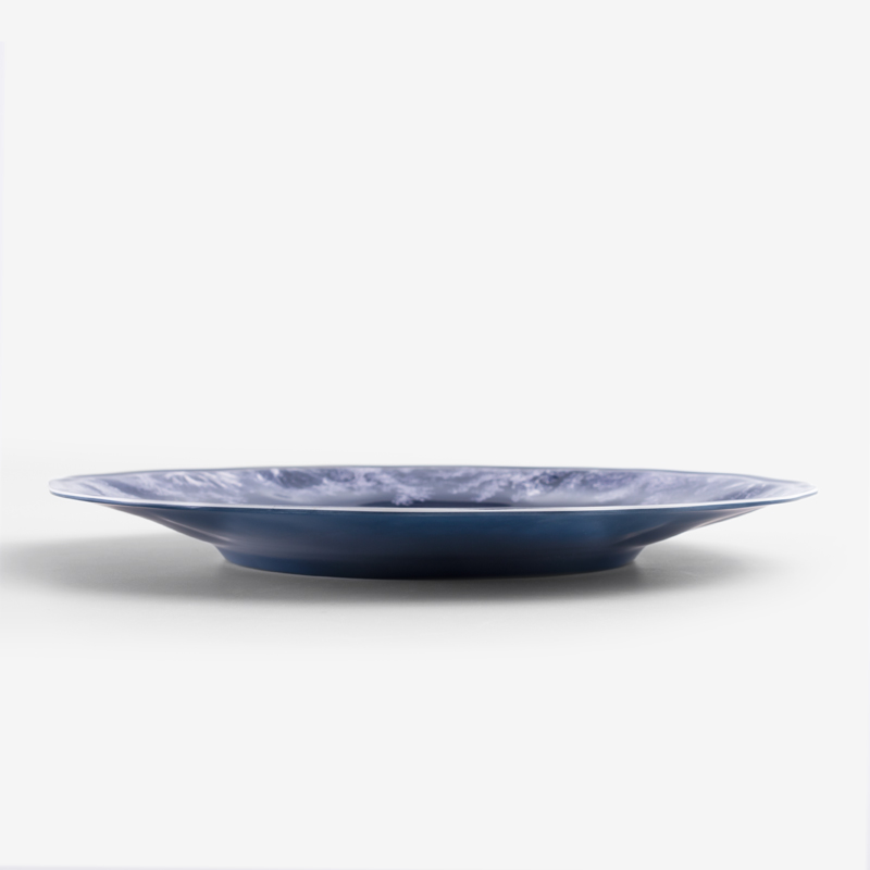 WAGA Cobalt 28cm Melamine Round Dinner Plate | Leopard_3