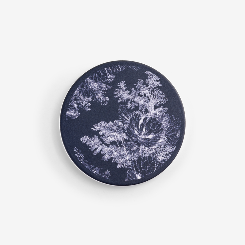 WAGA Cobalt 10cm Ceramic Coaster_0