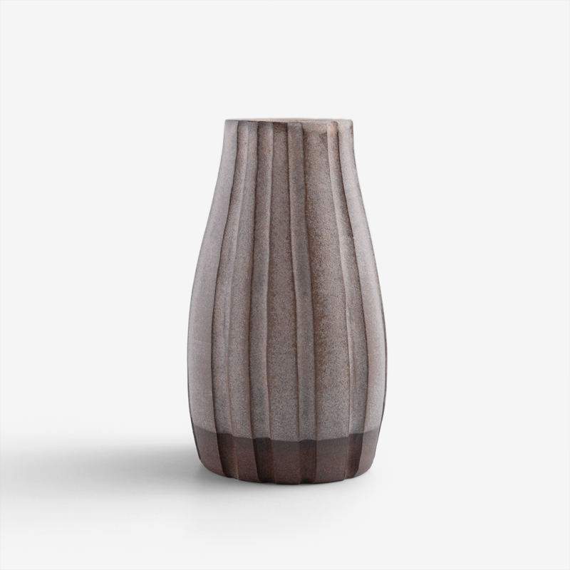 WAGA Earth 13.5cm Ceramic Vase | Gray_1