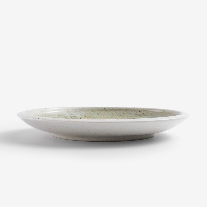Swirl 25cm Ceramic Deep Plate | Gray_2