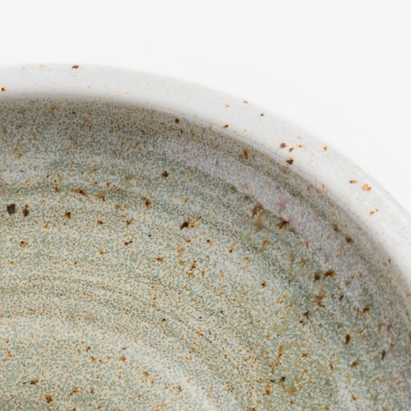 Swirl 25cm Ceramic Deep Plate | Gray_3