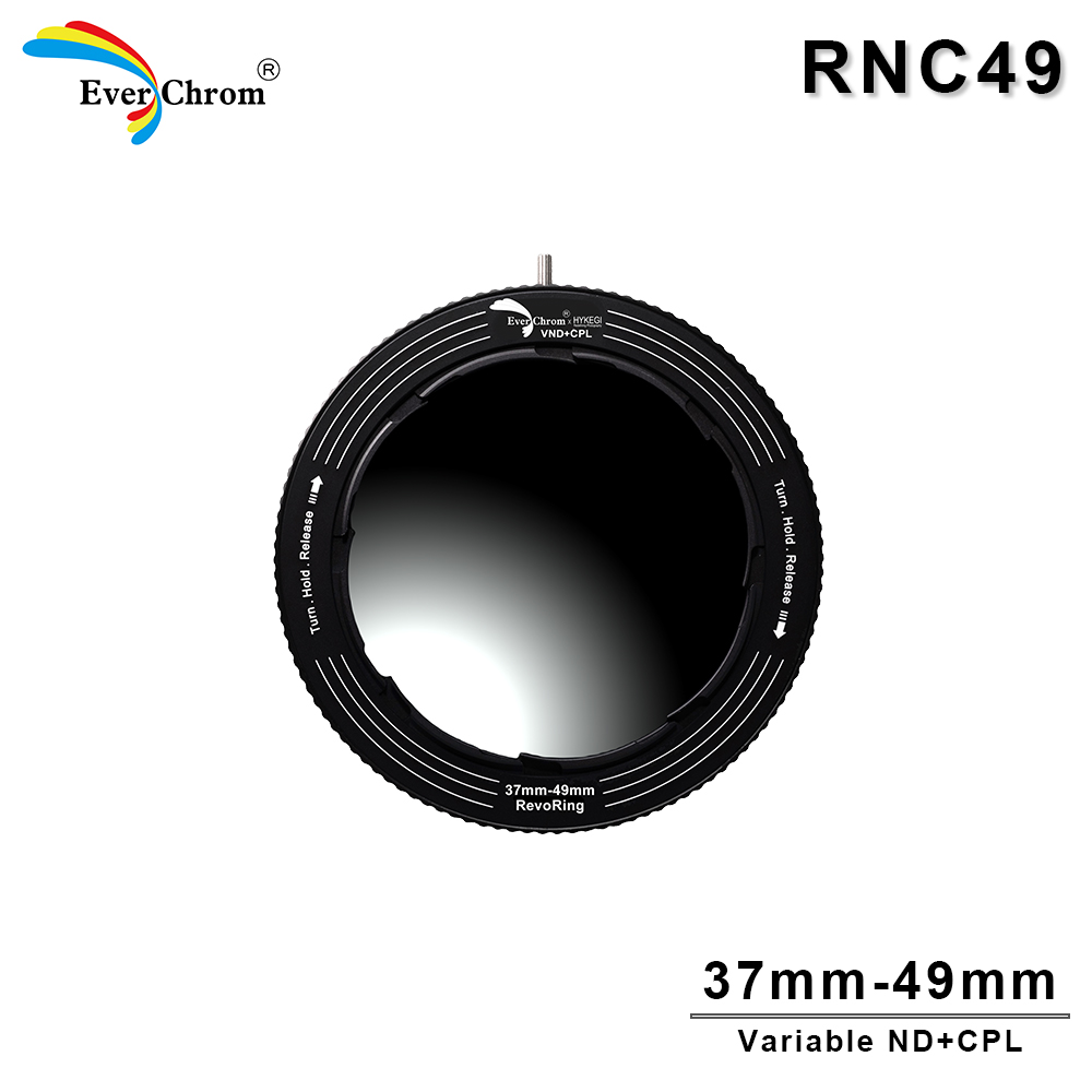 EverChrom 彩宣 REVORING RNC49 快速可調VND+CPL濾鏡(鏡頭適用37-49mm)_0