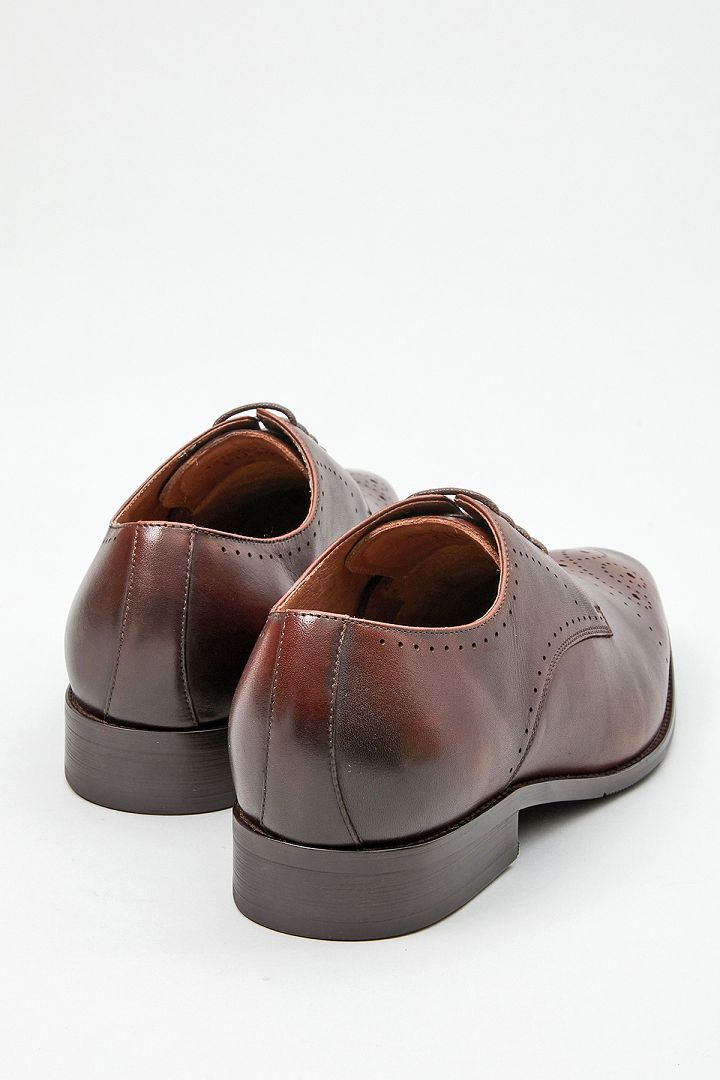 SST&C Simple Carved Brown Derby Shoes | 1312103003  (Outlet)_2