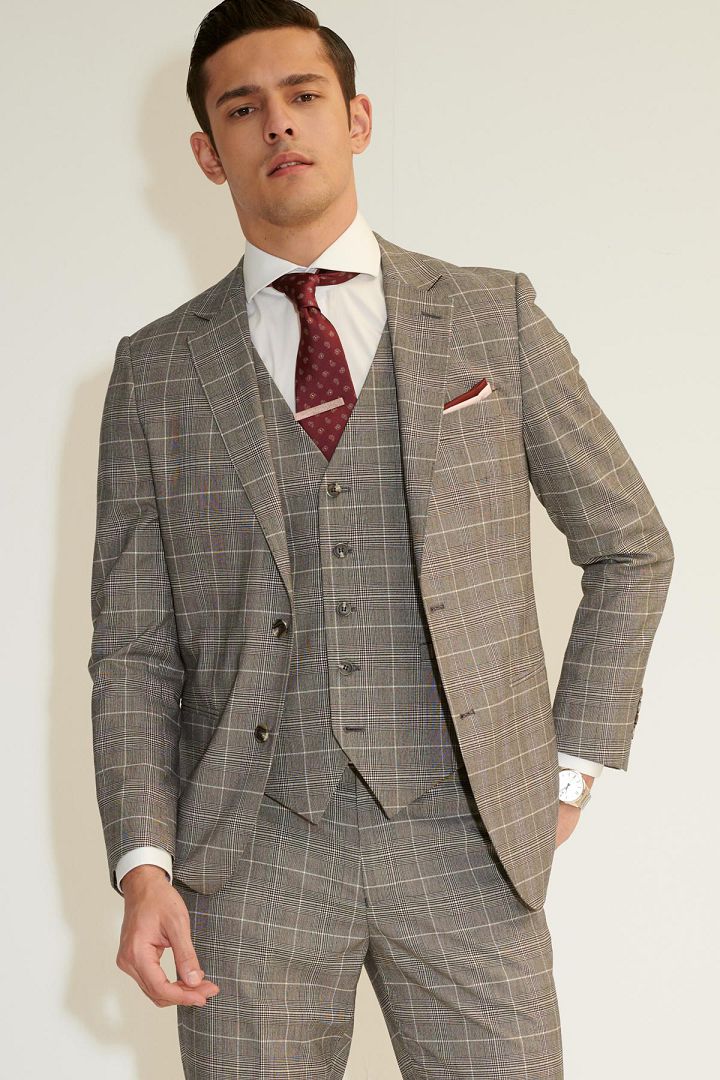 SST&C #限量款 威爾斯格紋裁縫西裝背心 | 0512103005 (outlet)_3