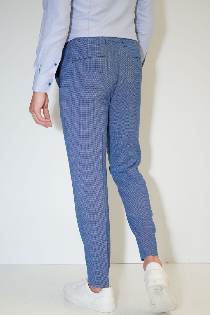 SST&C Vintage Check Pattern Slim Fit Suit Trousers | 0212103004  (Outlet)_7