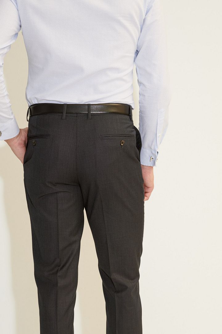 SST&C Navy Slim Fit Suit Trousers | 0212103007  (Outlet)_7