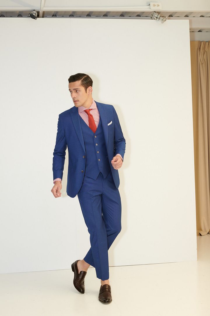 SST&C #網路獨買款  寶藍裁縫西裝外套 | 0112103002 (outlet)_6