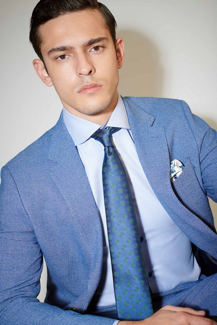 SST&C Retro Check Pattern Slim Fit Suit Jacket | 0112103004  (Outlet)_9