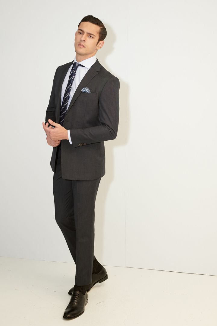 SST&C #Online Exclusive  Navy Slim Fit Suit Jacket | 0112103007  (Outlet)_3