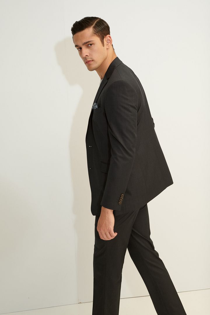 SST&C #Online Exclusive  Navy Slim Fit Suit Jacket | 0112103007  (Outlet)_5